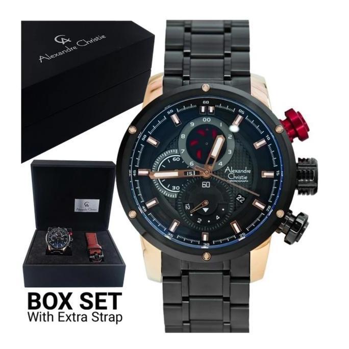 JAM PRIA ALEXANDRE CHRISTIE AC6239 AC 6239 FREE STRAP BOXSET ORIGINAL