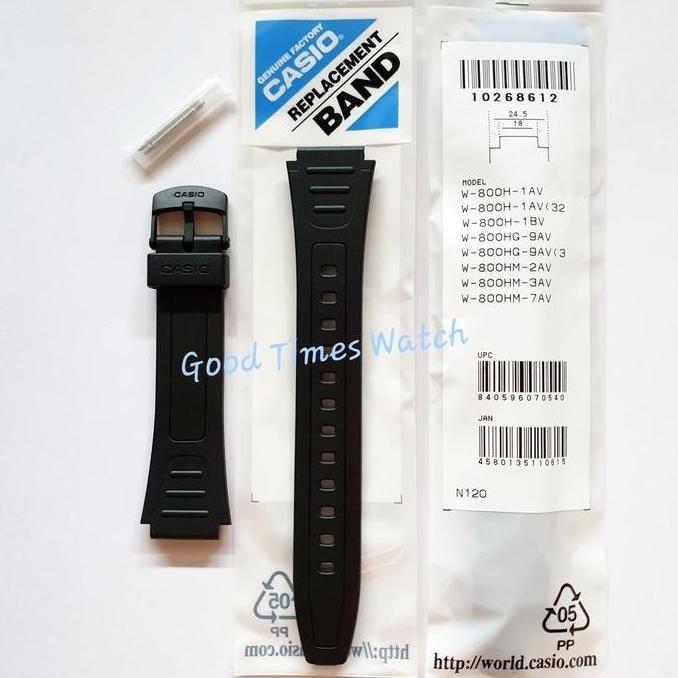 Promo STRAP CASIO W-800H W 800H W 800 ORIGINAL COD
