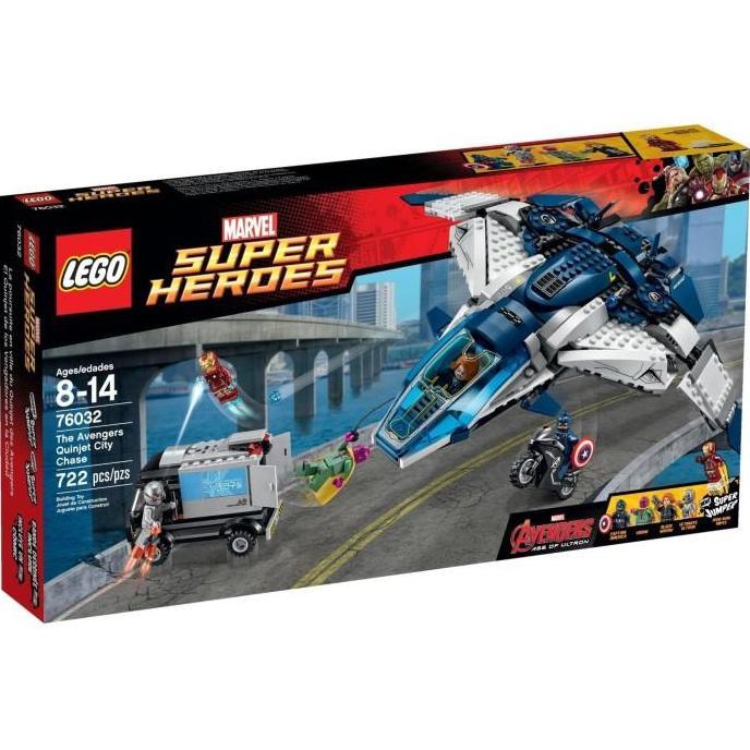 Lego Original 76032 The Avengers Quinjet Chase