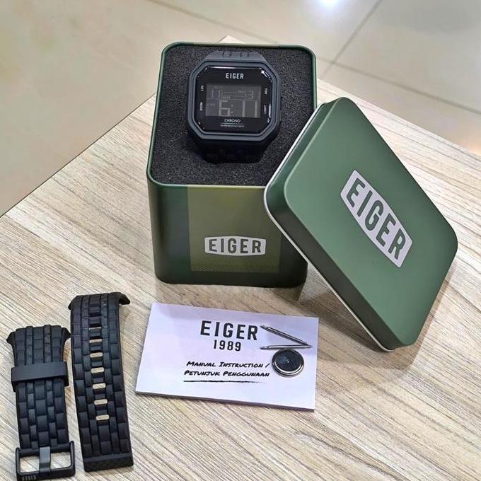 Promo Eiger Linville - Jam Tangan Digital Pria - Original COD