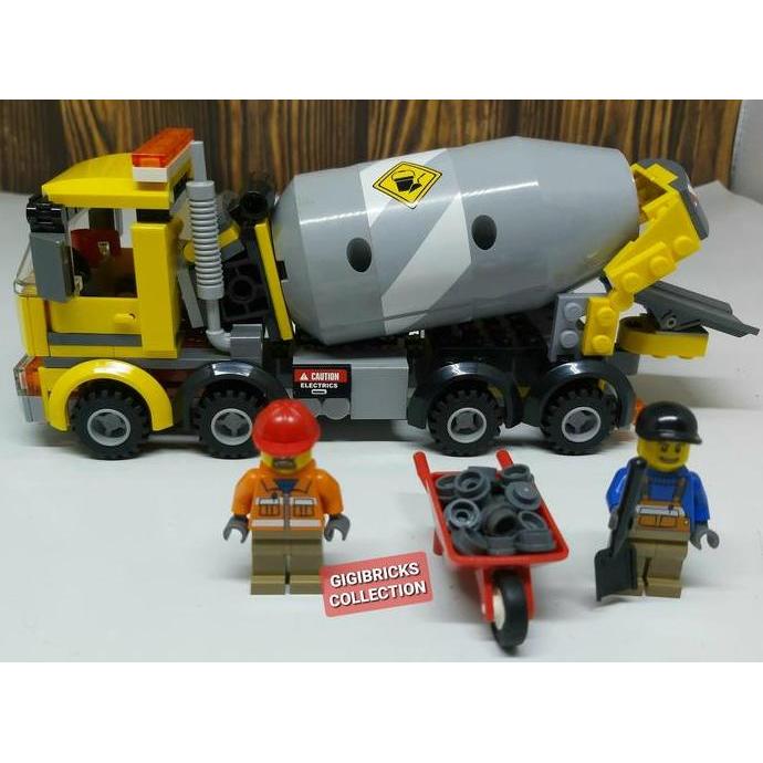 Lego City Original 60018 Cement Mixer (Second)