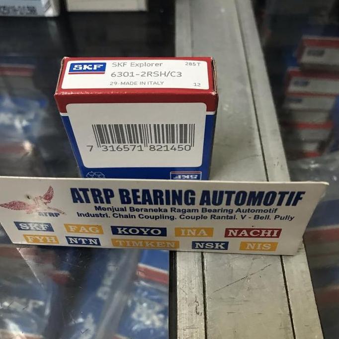 BALL BEARING 6301 2RSH/C3 6301 2RS C3 SKF ORIGINAL