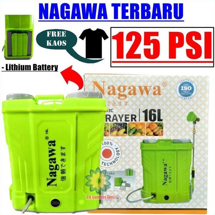 Sprayer Elektrik Yokohama/Nagawa 18 Liter Alat Semprot Hama Tanaman