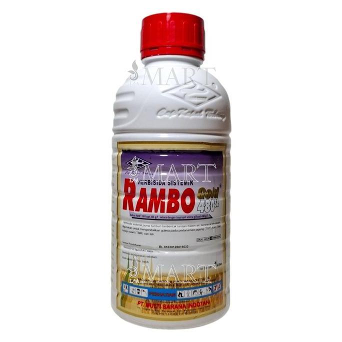 Herbisisa Rambo Gold 1 Liter Racun Rumput Obat Pembasmi Gulma Liar