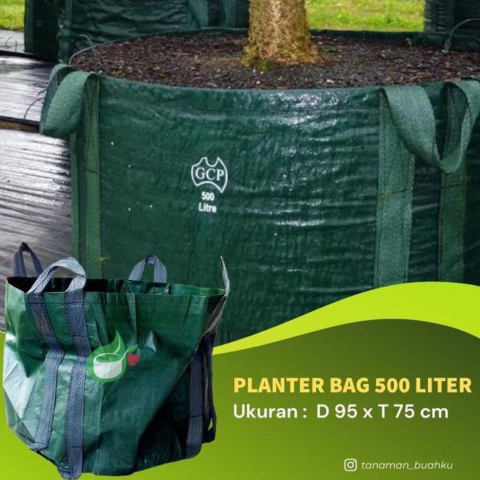 Terlaris Planter Bag Ukuran 500 Liter Pot Tanaman Buah Ukuran Jumbo Besar Murah