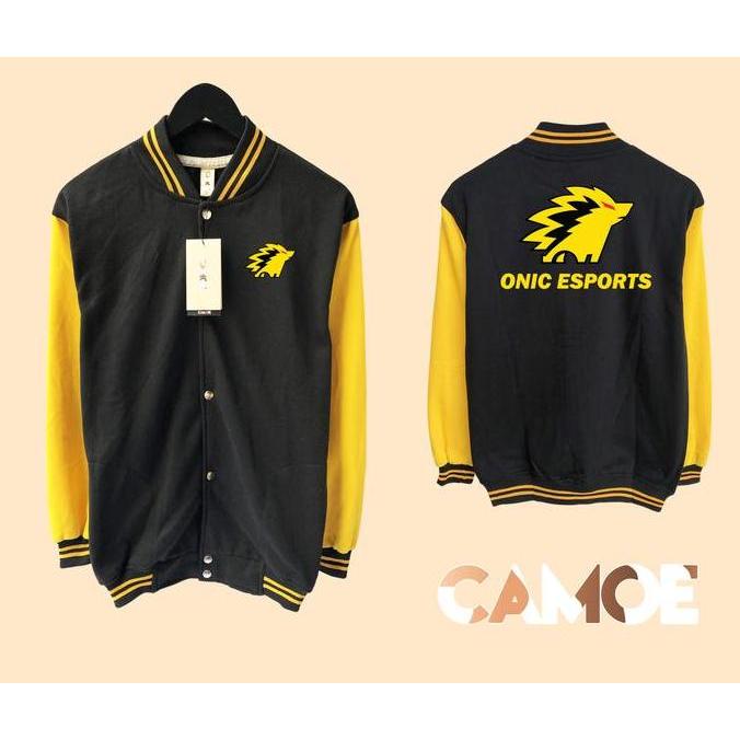 DE143 - Jaket Baseball Varsity Gaming Esports Onic