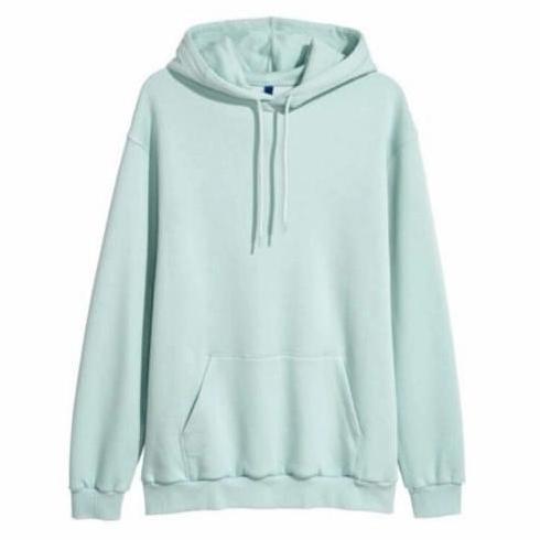 DV272 >> hoodie oblong hijau mint polos