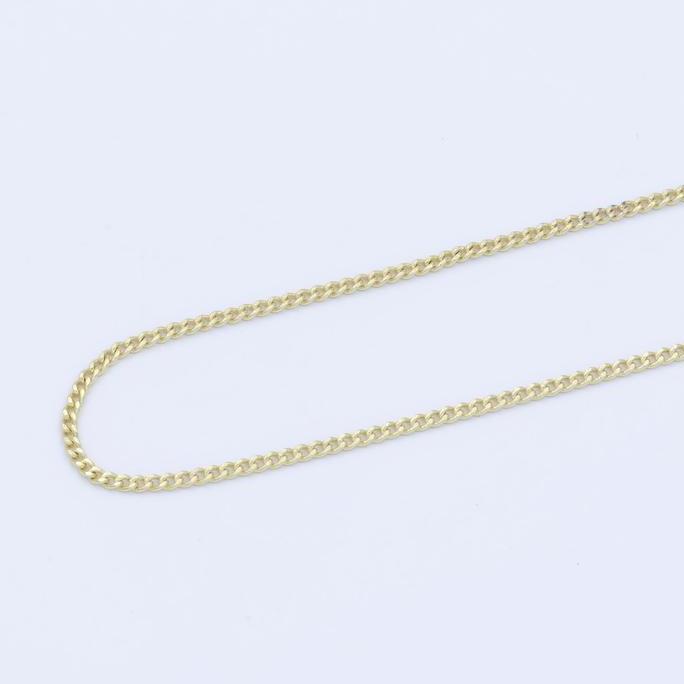 DF69 - Kalung Rantai Kecil Bahan Titanium Anti Karat Kalung Rantai Pria