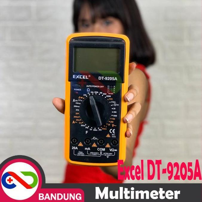 EXCEL DT 9205A DT-9205A MULTIMETER DIGITAL AVO METER AVOMETER