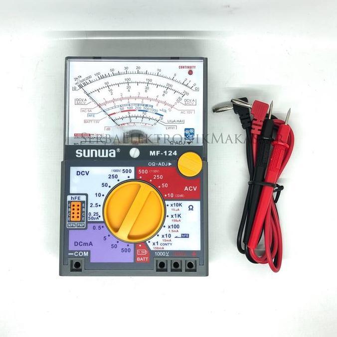 Multi Tester Avometer Multimeter Analog Sunwa MF-124