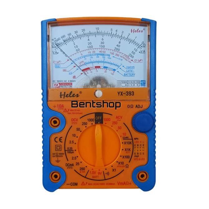 Multitester Multimeter Heles YX-393 YX393 YX 393 Original Heles
