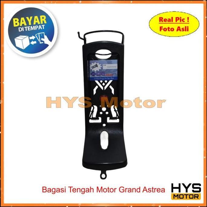 Bagasi Tengah Grand Astrea - Penjepit Barang Variasi Aksesoris Motor Honda Bahan Besi Kuat