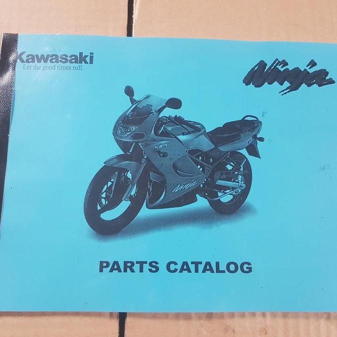 Buku Part katalog catalogue Catalog copian Kawasaki ninja 150 RR HAR