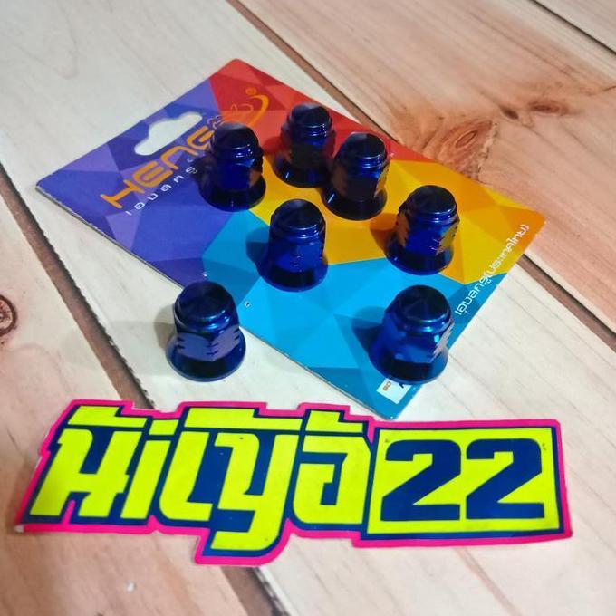 mur head probolt blue by heng thailand ninja yamaha honda