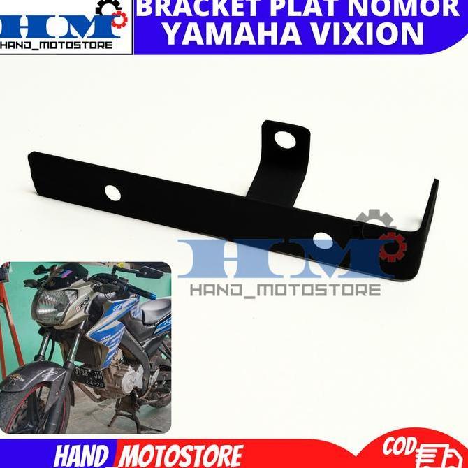 [COD] BRACKET PLAT NOMOR KOLONG YAMAHA VIXION / BRACKET KOLONG BAWAH RADIATOR PLAT NOMOR POLISI DEPA