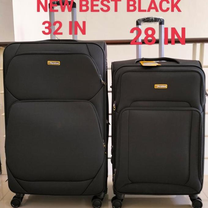 KOPER KAIN PRESIDENT 32INCHI JUMBO KANVAS RODA 4 PUTAR TSA 180623