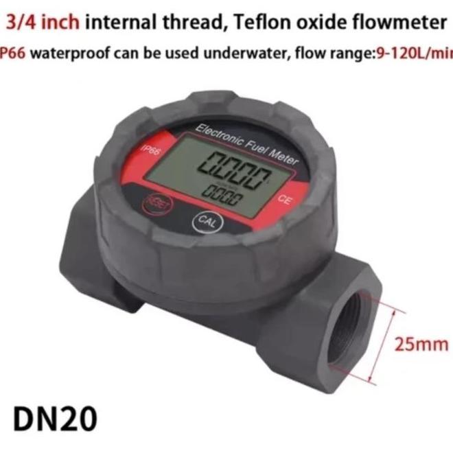 Digital Flow Meter Waterproof Flow Meter Turbine