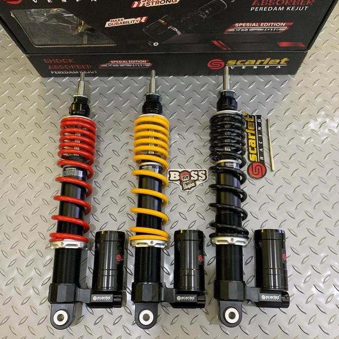 Ok Shock Tabung Scarlet Rear Vespa Sprint Primavera Ok