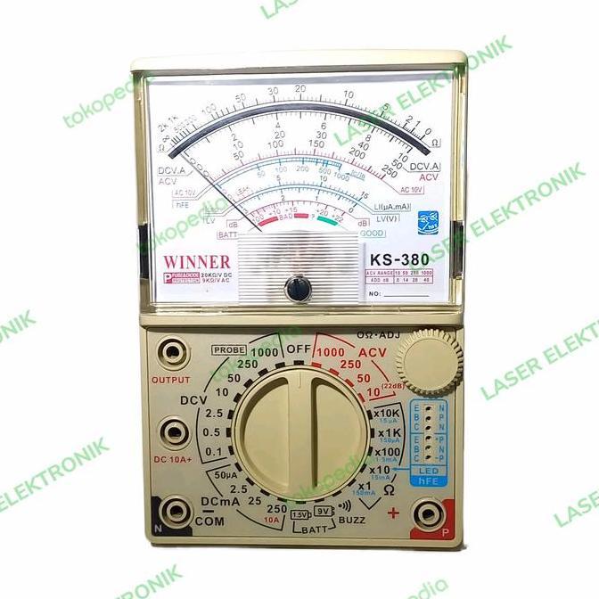 ANALOG MULTIMETER WINNER KS-380