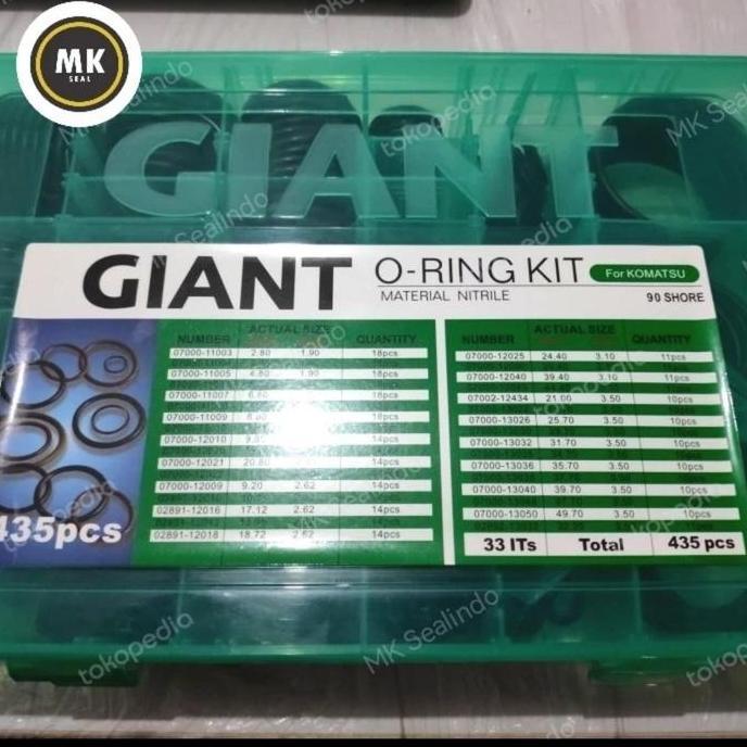 Oring Box Komats GIANT Oring Kit Komatsu Oring Set Box Oring Kit Box