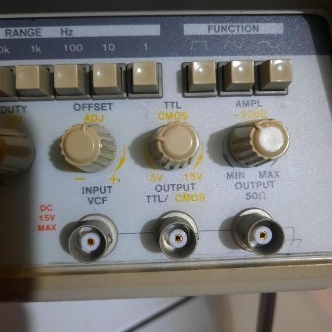 function generator 0,2hz-2mhz gw instek