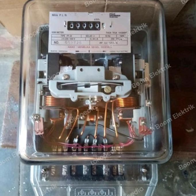 Meteran Listrik KWH Meter 3 Phase 5a Analog
