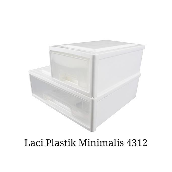 LACI PLASTIK MINIMALIS LACI KECIL TEMPAT BARANG SERBAGUNA KANTOR RUMAH