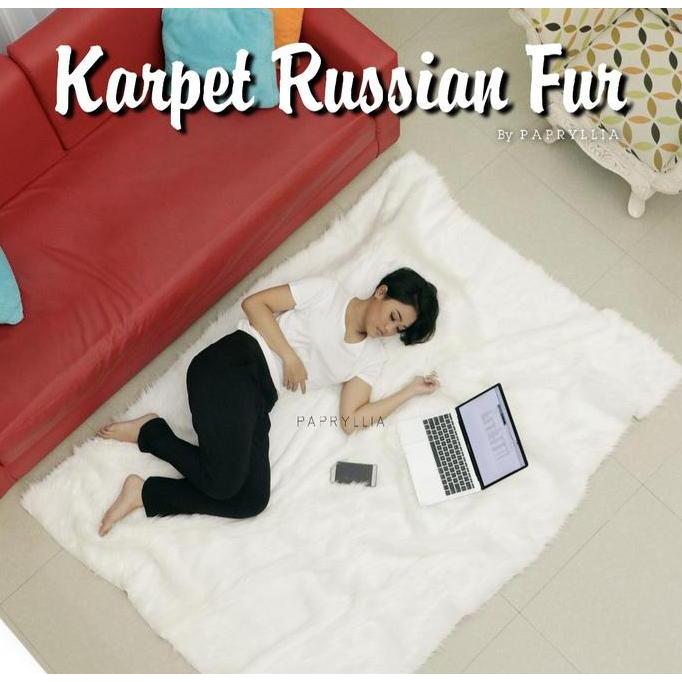 Promo Karpet 200x200cm Karpet Bulu Korea Karpet Bulu Panjang Karpet Lantai COD