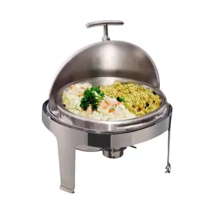 Round Roll Top Chafing Dish 6 L Suggo
