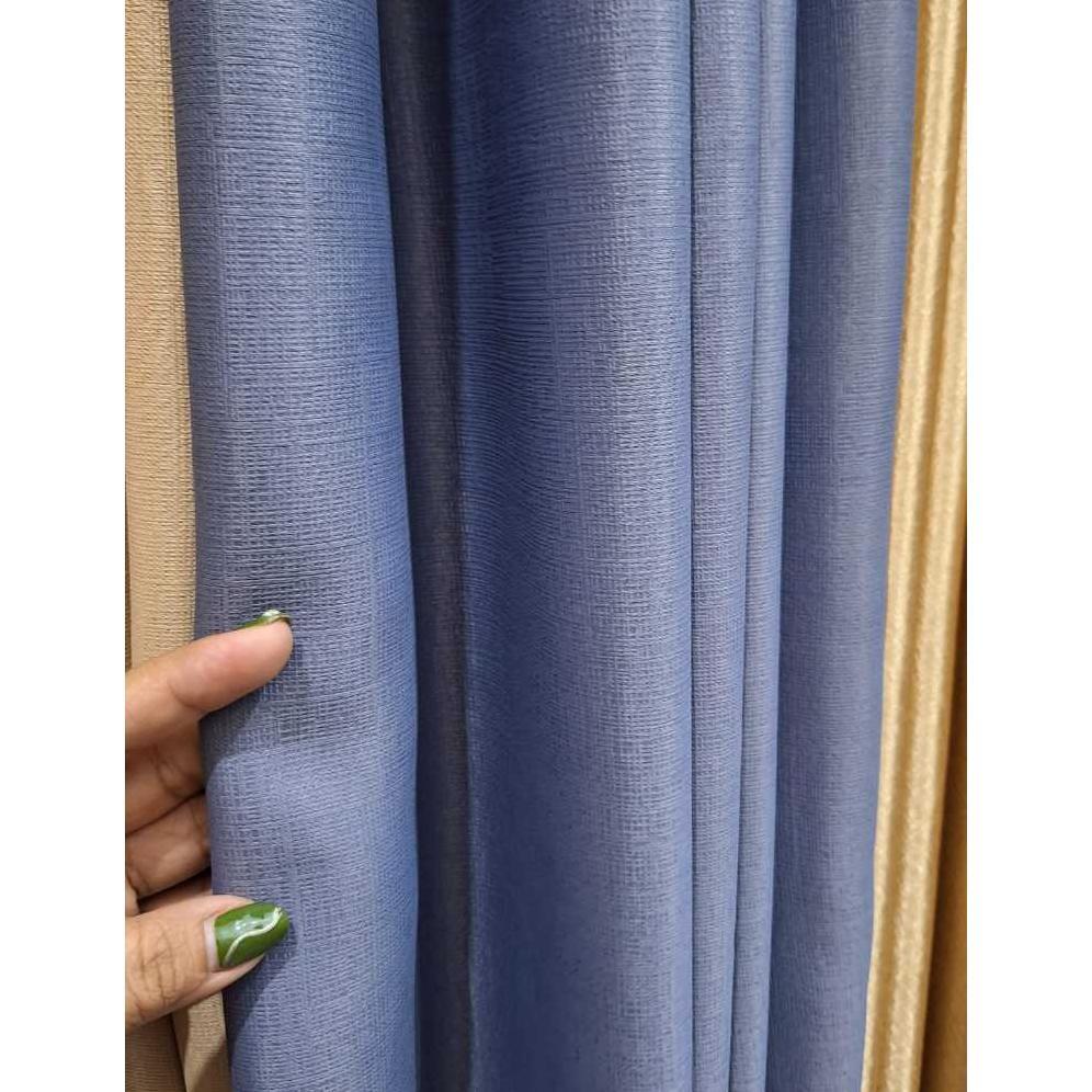 Beli 2 Gorden DOFF bonus vitrase/poni, bahan tebal DOFF blackout 90% anti sinar matahari