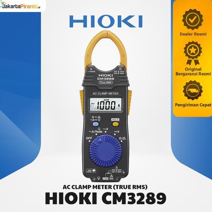 Digital Tang Ampere AC Clamp Meter Multimeter Hioki CM3289 True RMS