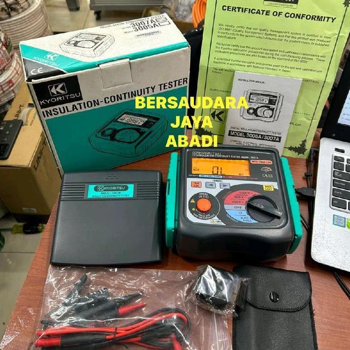 Meger Kyoritsu 3007A Insulation-Continuity Tester / Kyoritsu 3007 Original