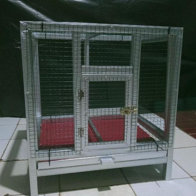 Kandang Ayam Bongkar Pasang+ Kandang Hewan Lipat + Kandang Kucing Ram Kawat Tebal Jaring
