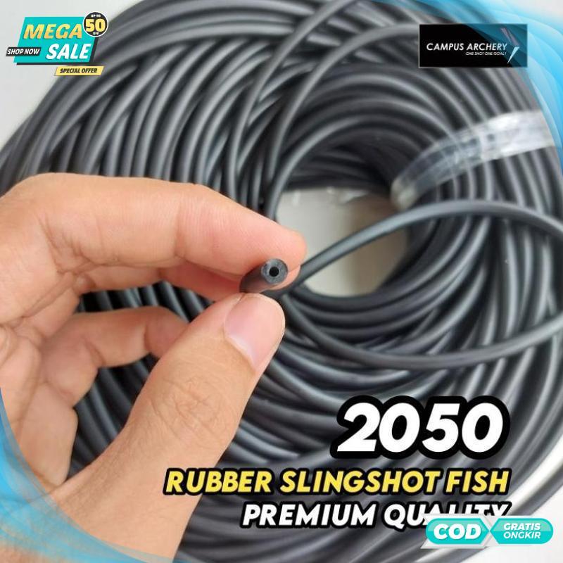 Diskon Gede Karet Ketapel 2050 Hitam Best Quality Slingshot Rubber - 2025 COD Termurah Terlaris Berk