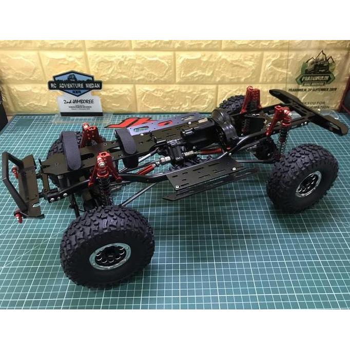 KYX SCX10II / KYX SCX10 II CHASSIS KIT WB 313MM ORIGINAL DAN TERPERCAYA
