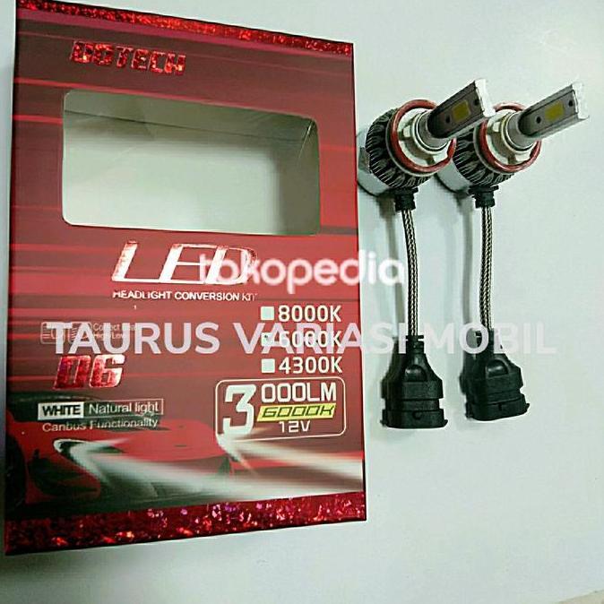 Promo Lampu Hid Led Foglamp/Headlamp H1/HB4/9006 HB3/9005 Universal 6000K COD
