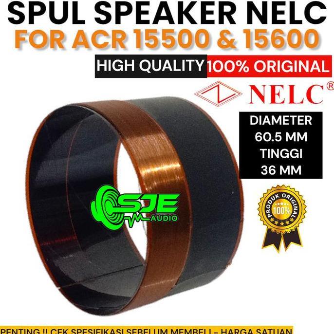 DF36 >> SPUL SPEAKER ACR 15500 15600 60.5 MM - 60,5 MM SEPUL 60.5MM 60,5MM VOICE COIL SPOL SPOLL SPO