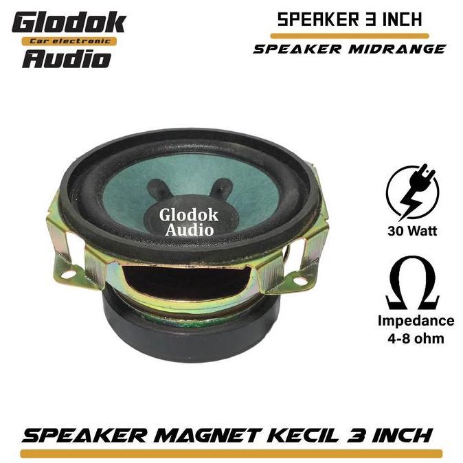 DB143 >> Speaker 3 inch 4-8 ohm 30 watt Speaker Bass/ woofer