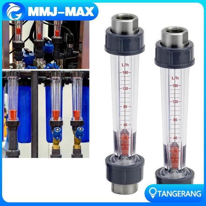 CLUCK Rotor Flow Meter LZS-15D(100-1000L/H)/Rotameter Cairan