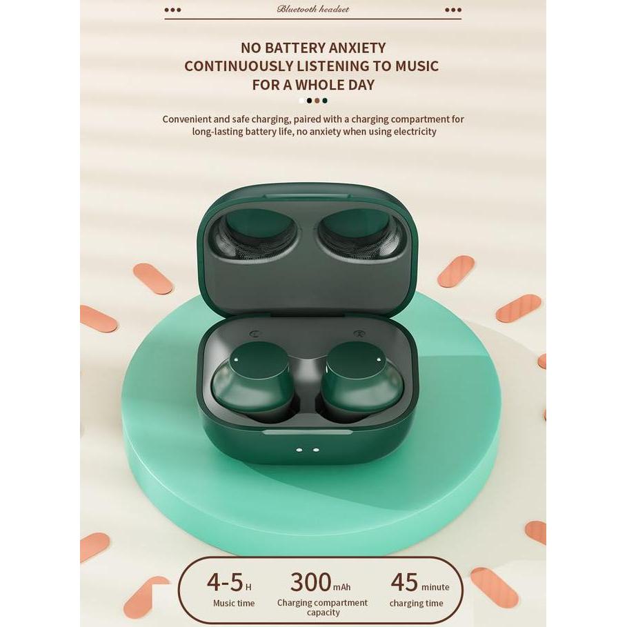 DF35 - JaPang Headset Bluetooth TWS A3900 Earphone V5.2 Wireless Mega Bass Headphones Super Bluetoot