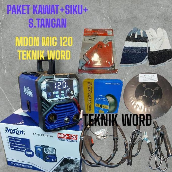 Promo Mesin Las Redbo Mig 120T /Mesin Las Tanpa Gas Co2 Cod