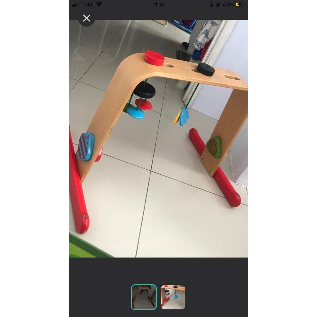 preloved baby gym ikea