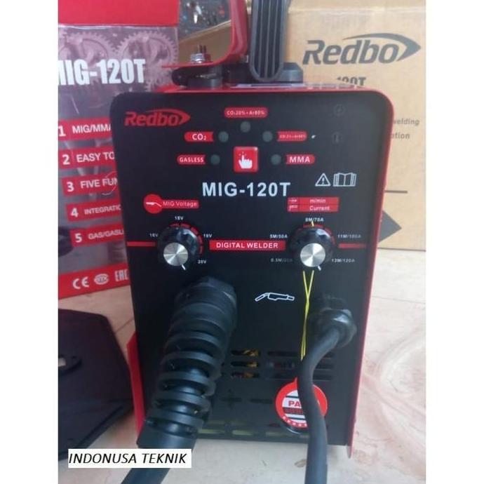 Promo Redbo Mig120T Mig 120 T Mesin Las Co2 Mig120 Mig 120 Trafolas Cod