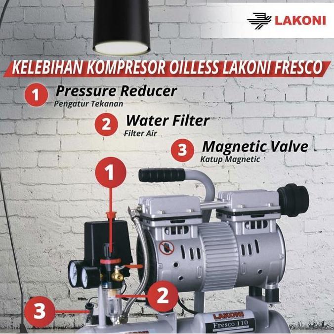 Promo Mesin Kompresor Fresco 130X Lakoni Cod