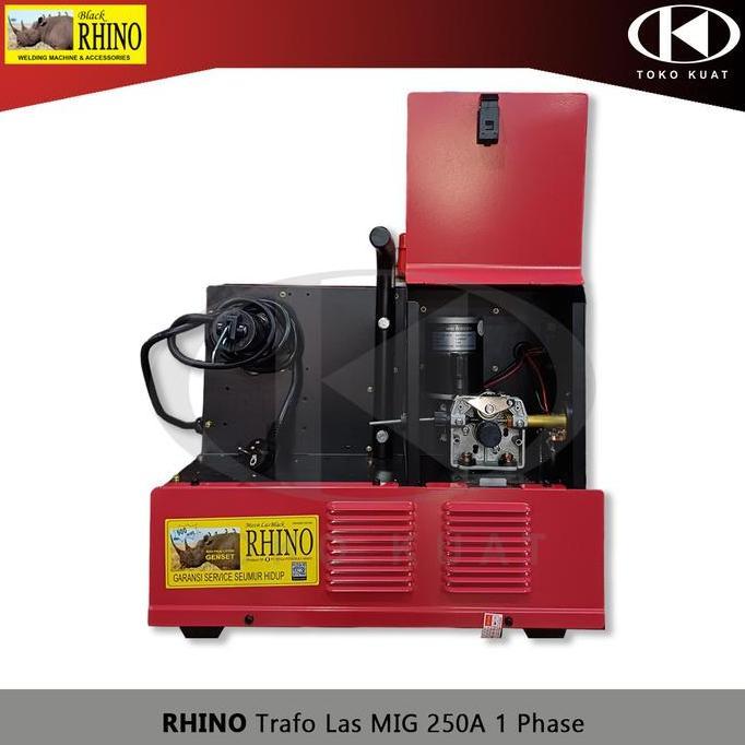 Promo Rhino Trafo Las Mig 250 1Phase Dengan Gas Co2 Cod