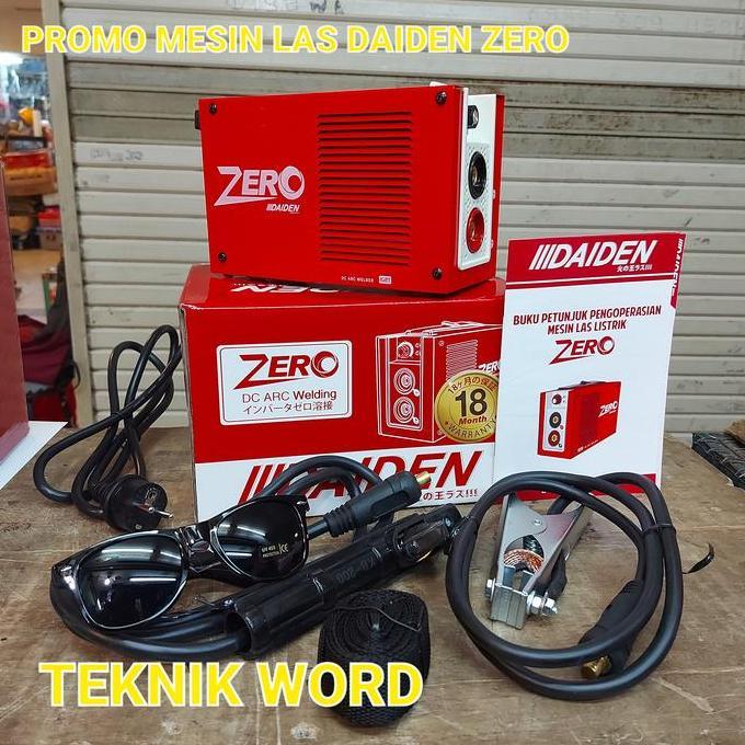 Promo Mesin Las Daiden Zero Mesin Inverter Daiden Zero Cod