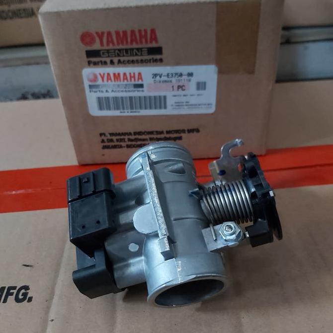 THROTTLE BODY MX KING ,TB MX KING ASLI ORI YAMAHA GENUINE 2PV E3750 00 ORIGINAL DAN TERPERCAYA