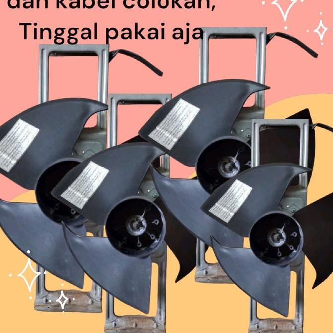 KIPAS ANGIN BLOWER AC 1 P.K / BISA JADI KIPAS ANGIN ATAU JADI EXHOUS NYEDOT DEBU ATAU ASAP/ KIPAS MU