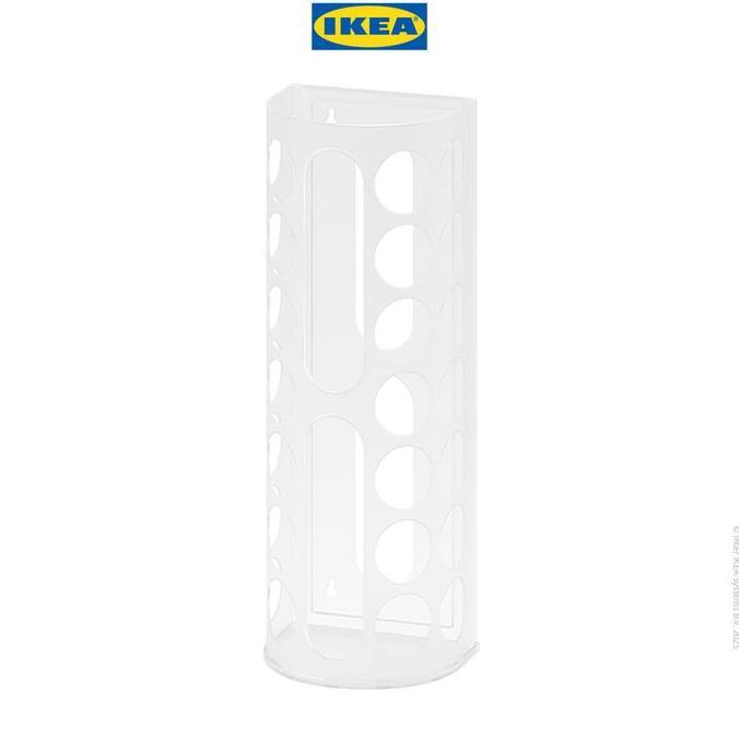 CR - IKEA VARIERA Tempat Kantong Plastik Putih TERLARIS