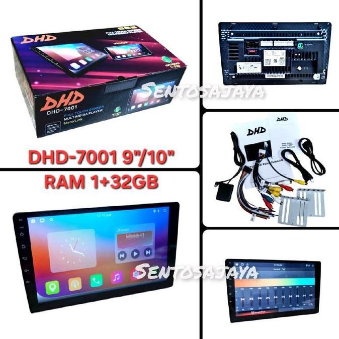 NEW Headunit Android 9Inch DHD-7001 RAM 1+32GB